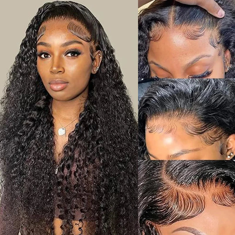 Water Wave 13x4 13x6 Lace Front Wigs Human Hair