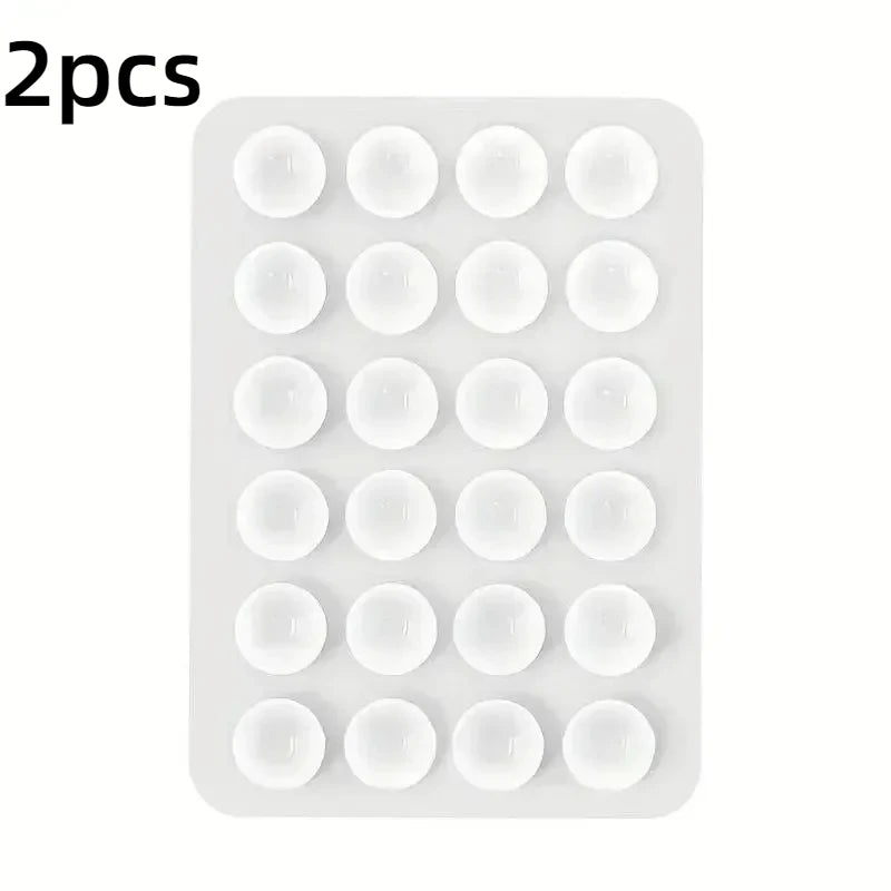 Silicone Suction Cup Phone Case Mount - Double-Sided Hands-Free