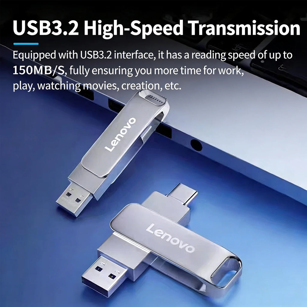 Lenovo OTG Pen Drive 1TB High Speed USB 3.2