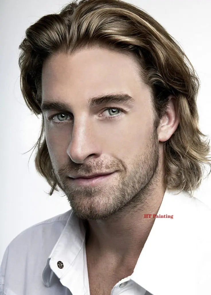 Fashion Man Hairstyle Model Hairdressing Poster Male Hair Design Canvas Painting Wall Pictures Salon Barber Shop Home Decor