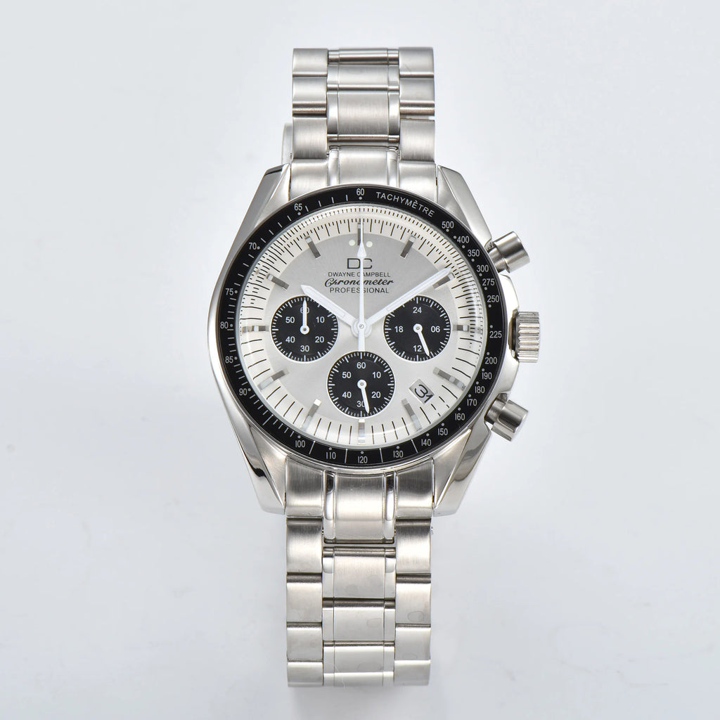 Customized LOGO VK63 Watch 40mm Fashion Sapphire Case 316L