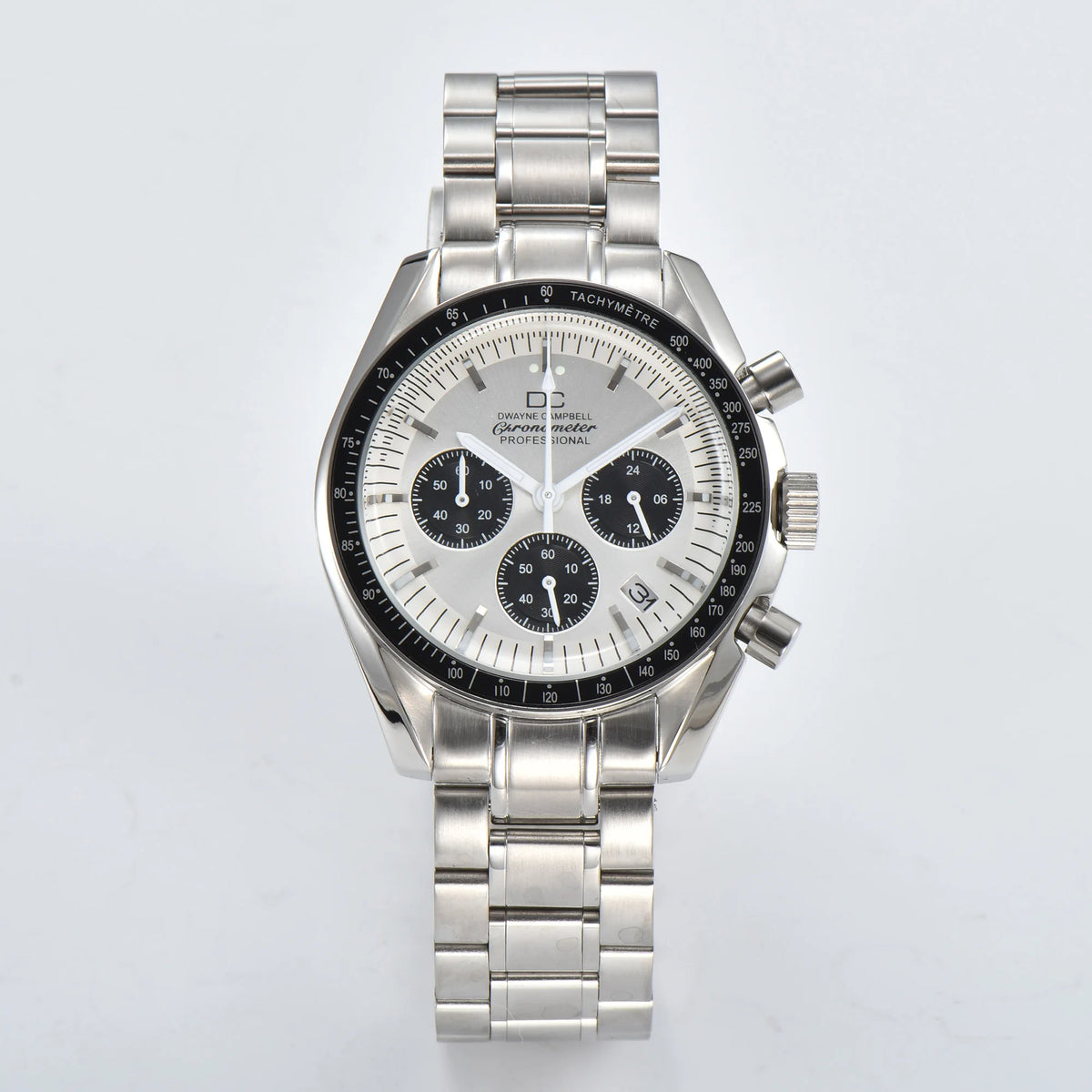 Customized LOGO VK63 Watch 40mm Fashion Sapphire Case 316L