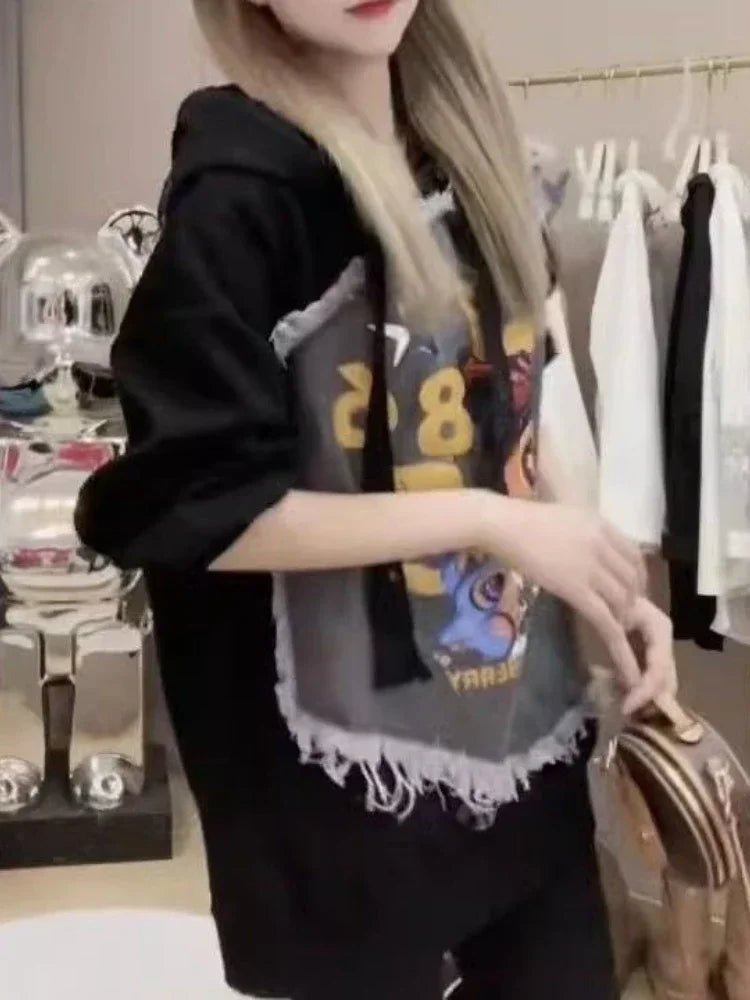 Women's Graphic Streetwear Hoodie