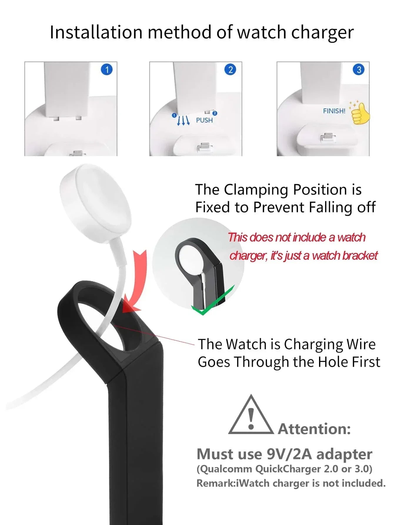 7 In 1 Wireless Charger Stand For iPhone 1-12 Apple Watch 9/8/7/6 Airpods Pro2/1 Phone Chargers Fast Charging Dock Station