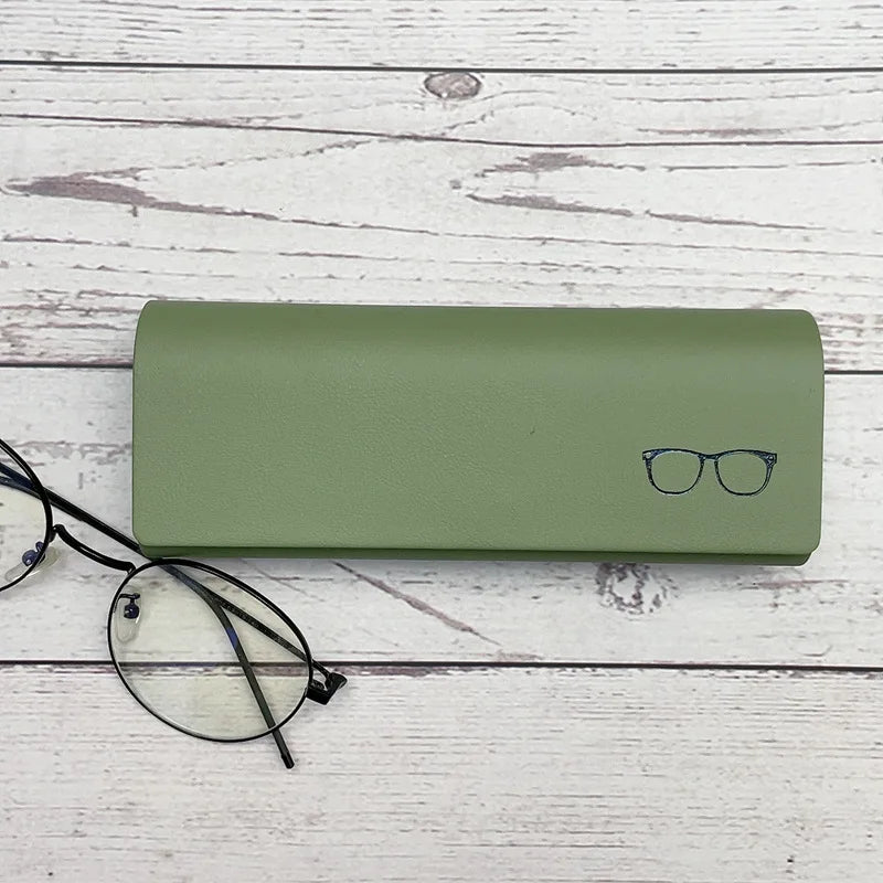 Vintage Leather Eyeglasses Case Handmade Retro Sunglasses Holder Durable Stylish Perfect Gift for Men Women Glasses