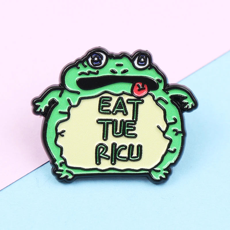 Cute Animal Series Enamel Brooch Alloy Pin Cartoon Kawaii Capybara Cat Dog Duck Pet Backpack Lapel Badge Jewelry Gift for Kids