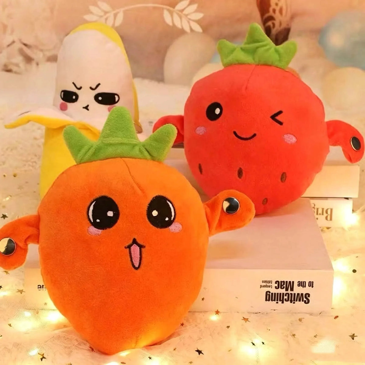 Cartoon Fruit Sensory Rhythm Piano Doll Toy