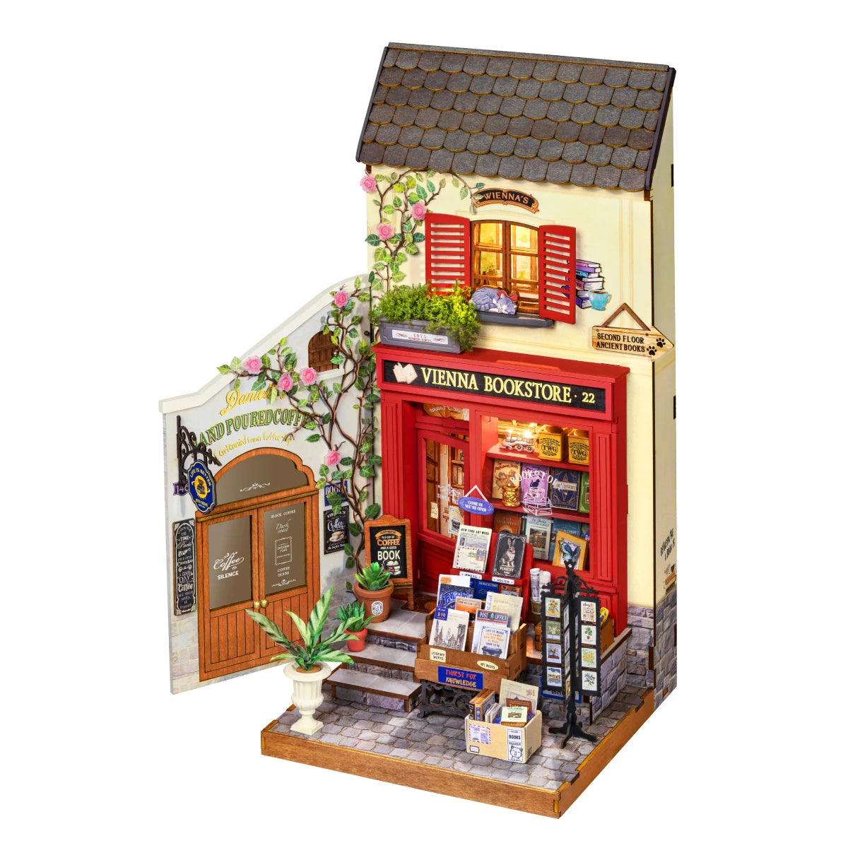 Rolife Wooden 3D Puzzle DIY Miniature House Kit Vienna