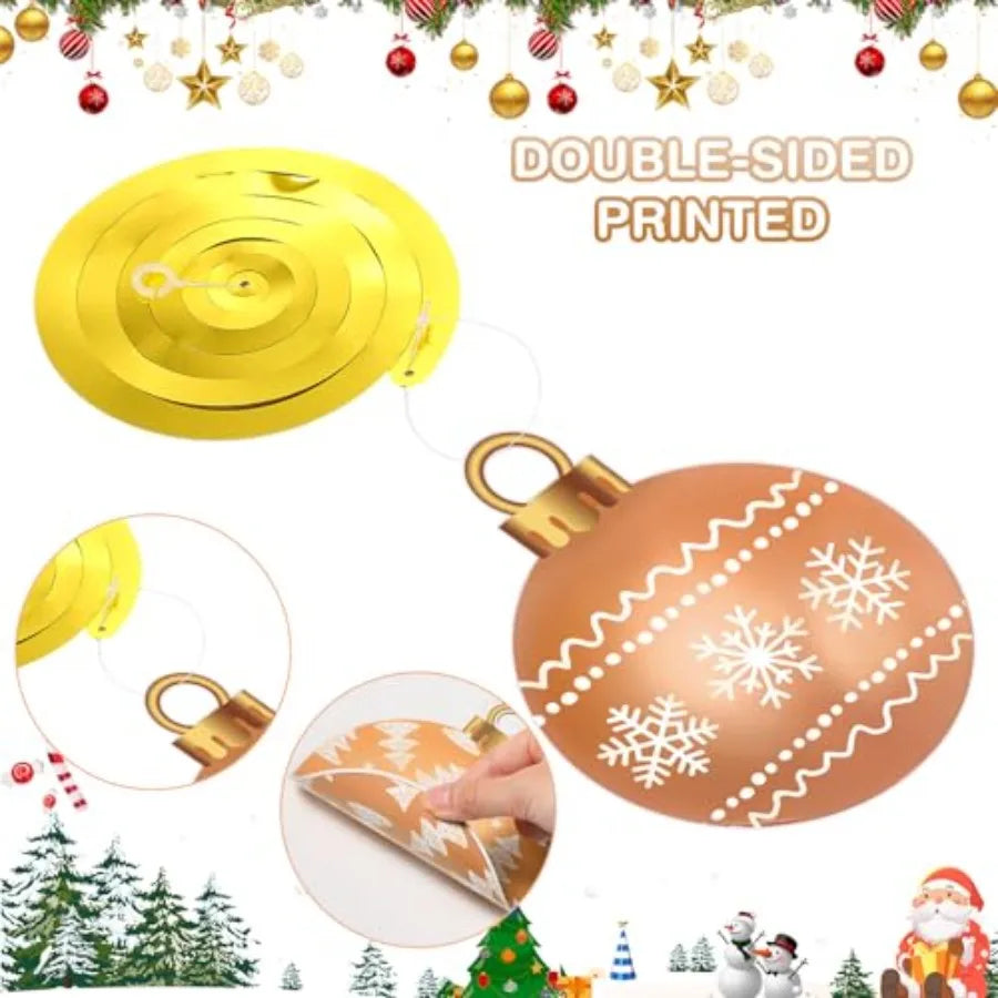 Christmas hanging decorations set for holiday, baby shower, winter party: foil swirls, ball ornaments, ceiling decor in white g