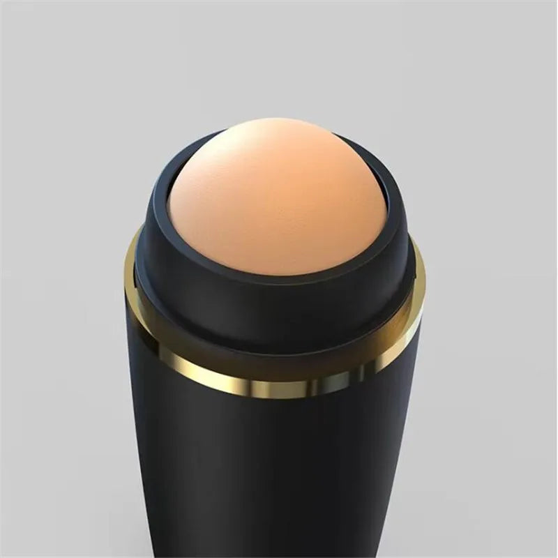Face Oil Absorbing Roller Natural Volcanic Stone Massage Body Stick Makeup Face Skin Care Tool Facial Pores Cleaning Oil Roller