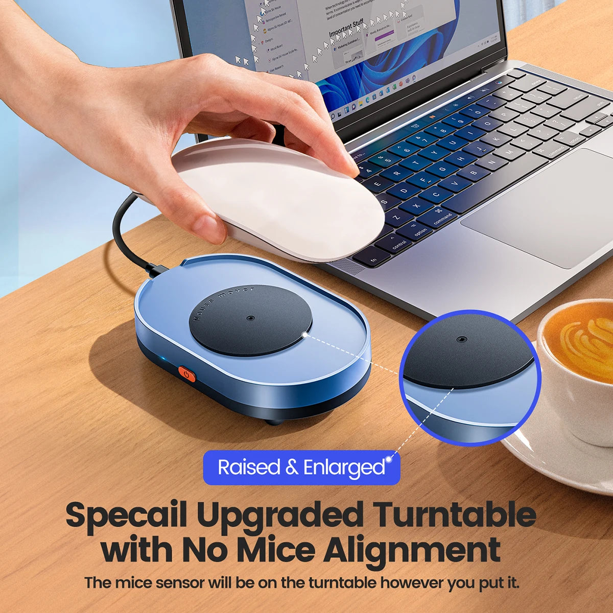 Virtual Mouse Mover Anti-Sleep Automatic Movement to Prevent
