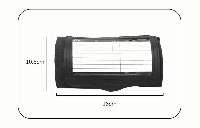 Football Training Tactics Clipboard Cover Wrist Sleeve Tactics Board