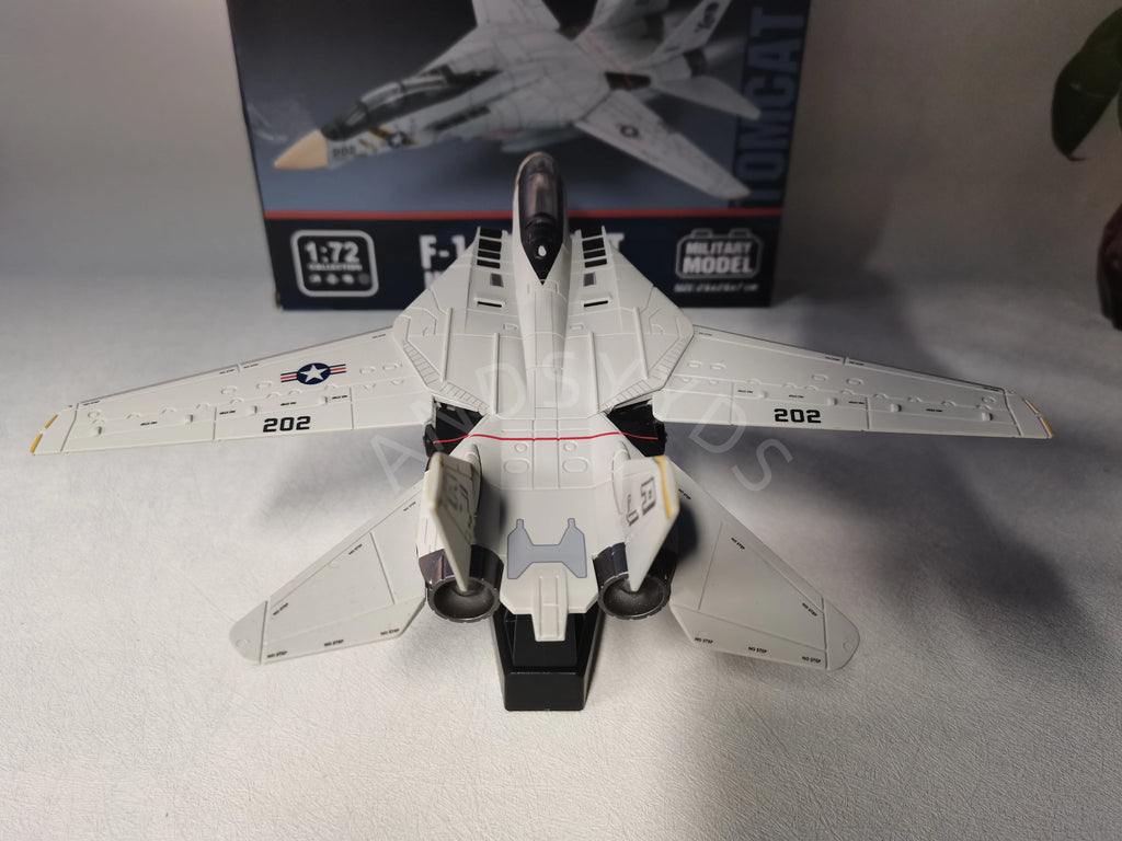 Model 1/72 American Plane F14 Panda Multi Purpose Fighter Non Glued Pre Colored Assembly Model Building Souvenir Collection