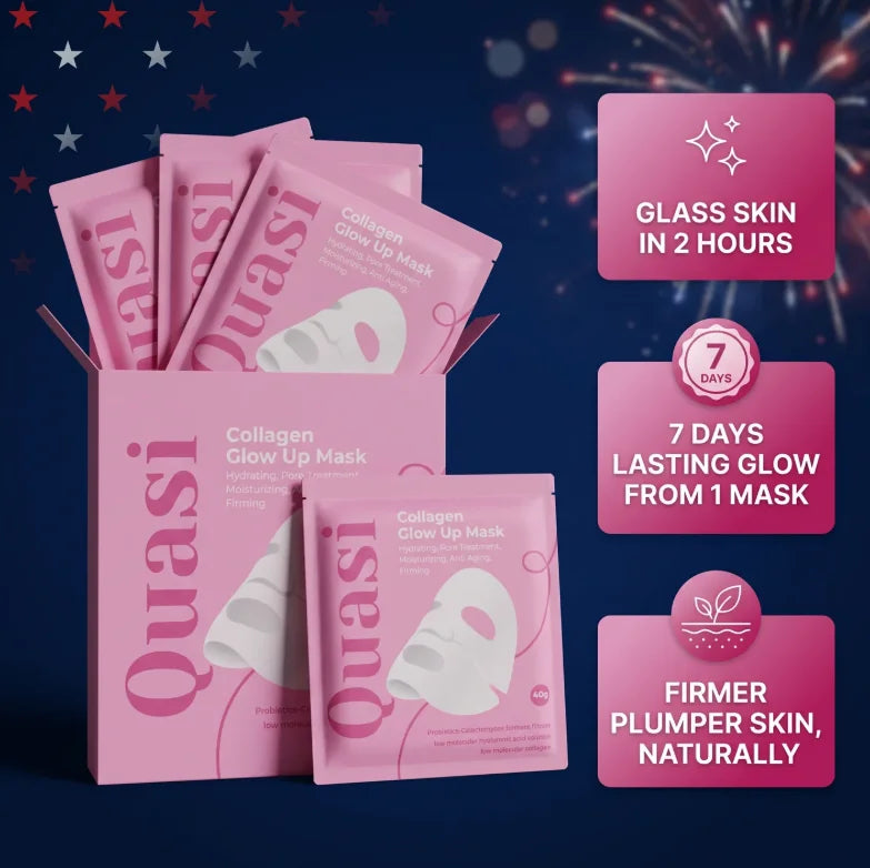 Korean Professional Night Repairing Mask 4pcs Set Quasi Collagen