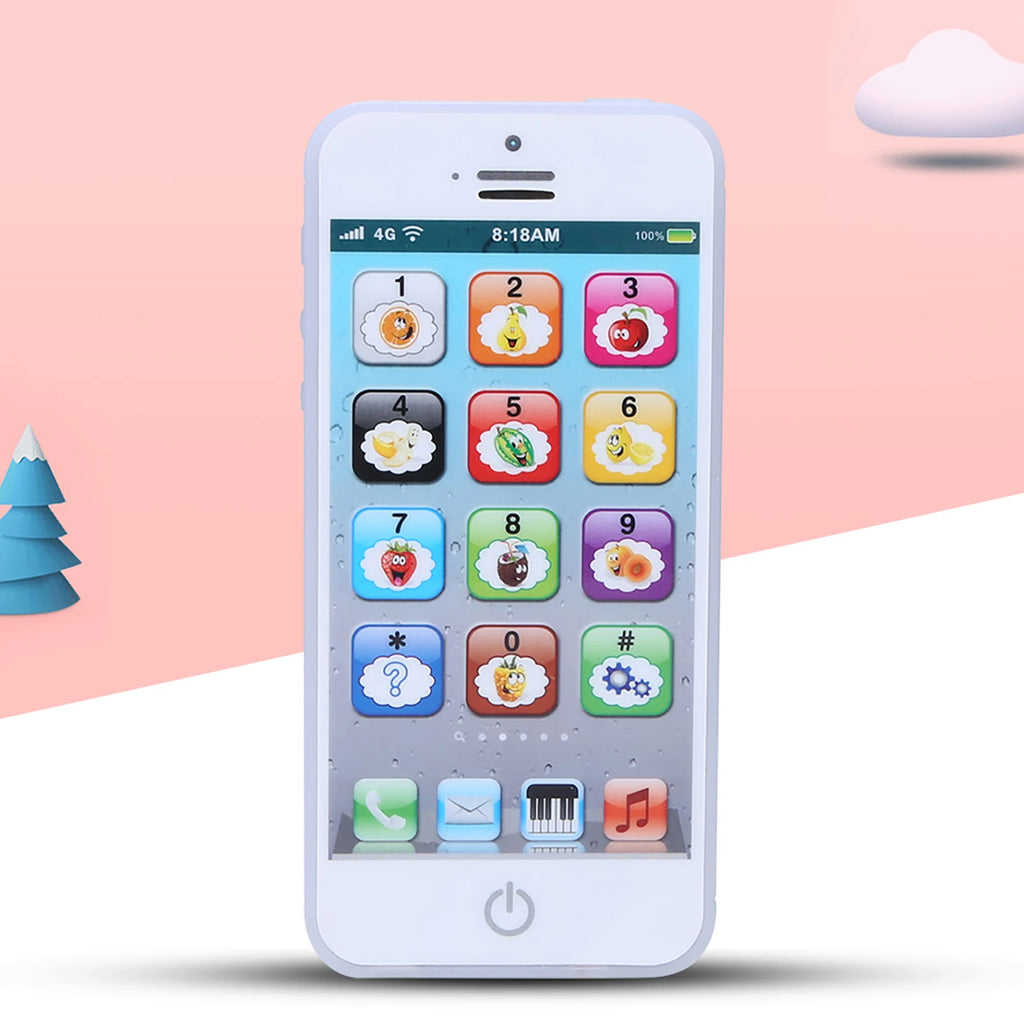 Baby English Learning Machine Music Light Mobile Phone Early
