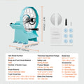 SucceBuy Manual Vegetable Fruit Slicer 0-0.5"/0-12mm Adjustable Commercial Slicer