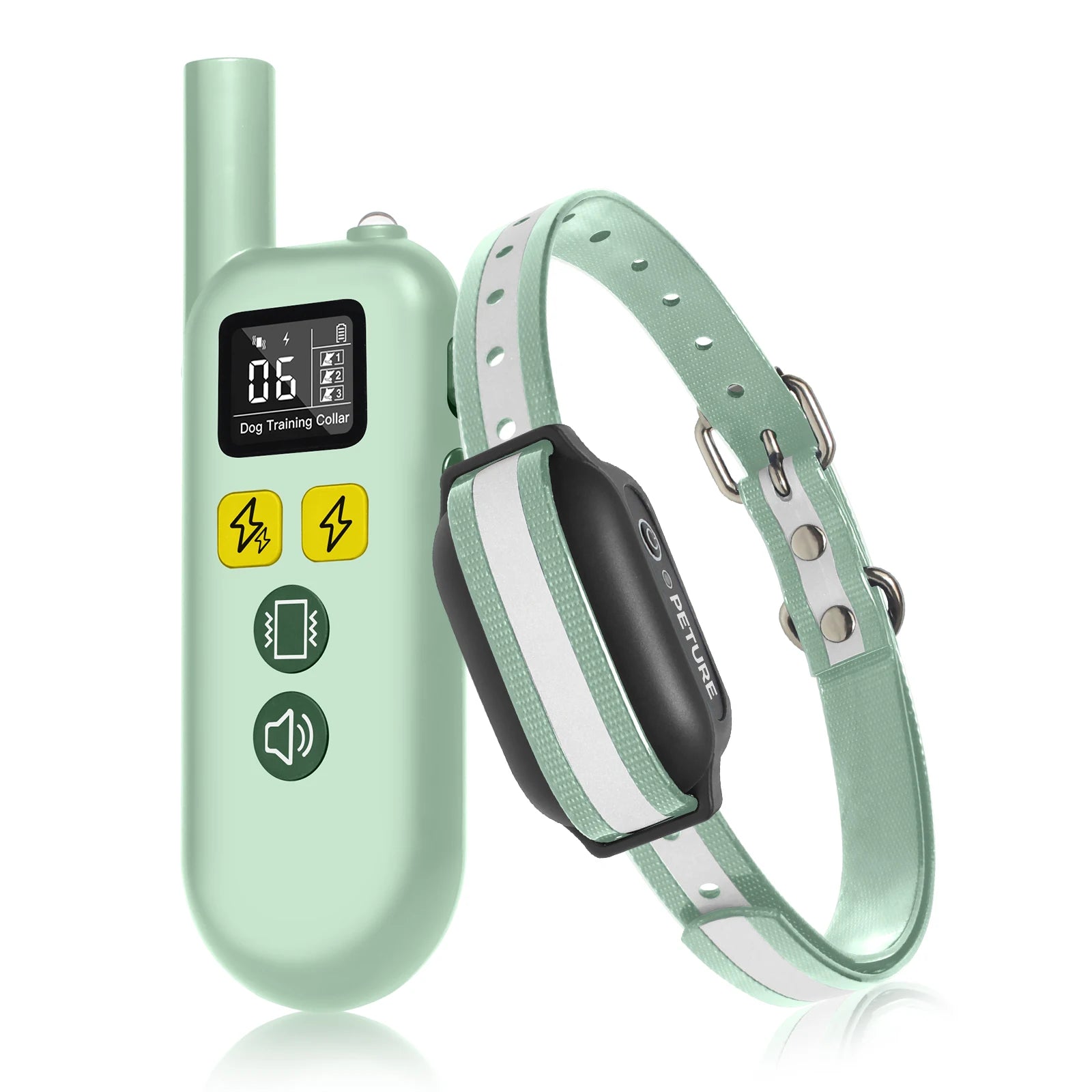1000M Remote Dog Training Collar Rechargeable Dog Shock Collar With 3 Modes Electric Dog Collar for Small Medium Large Dogs Pink
