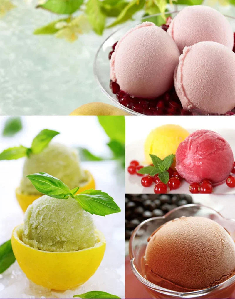 Stainless Steel Ice Cream Scoop Spring Handle Mash Potato Watermelon Ball Scoop Ice Cream Mold Home Kitchen Accessories Gadgets