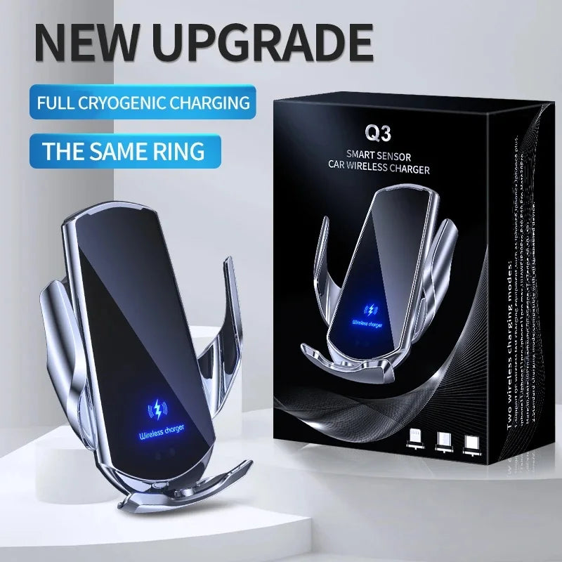 For Car AUDI Q7 4M 2016 2017 2018 2019 Car Phone Holder Special Fixed Base Wireless Charger Stand Mobile Phone Mount Accessories