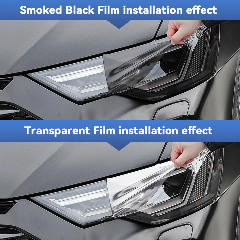 For JAECOO 7 J7 TPU Protection Film Car Pre-Cut Clear Headlight