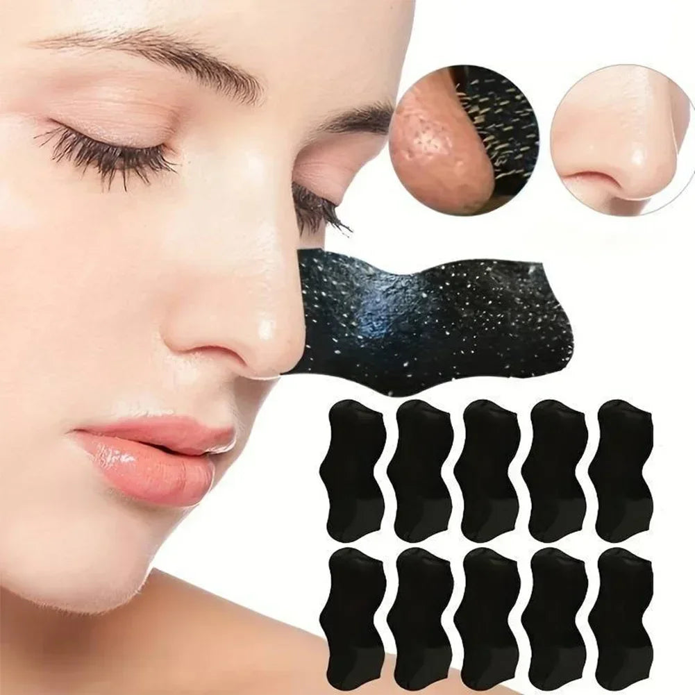 Unisex Nose Deep Cleansing Strips Blackhead Remover Mask for Acne Shrink Pore Nose Sticker Cleaner Skin Care Strip Tools