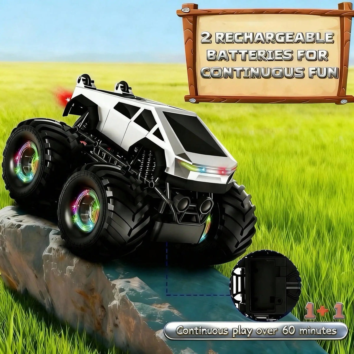 Children's Remote-Controlled Car