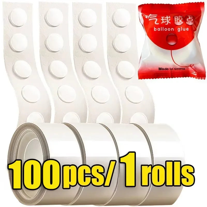 Removable Clear Glue Dots Double Sided Adhesive Sticker for