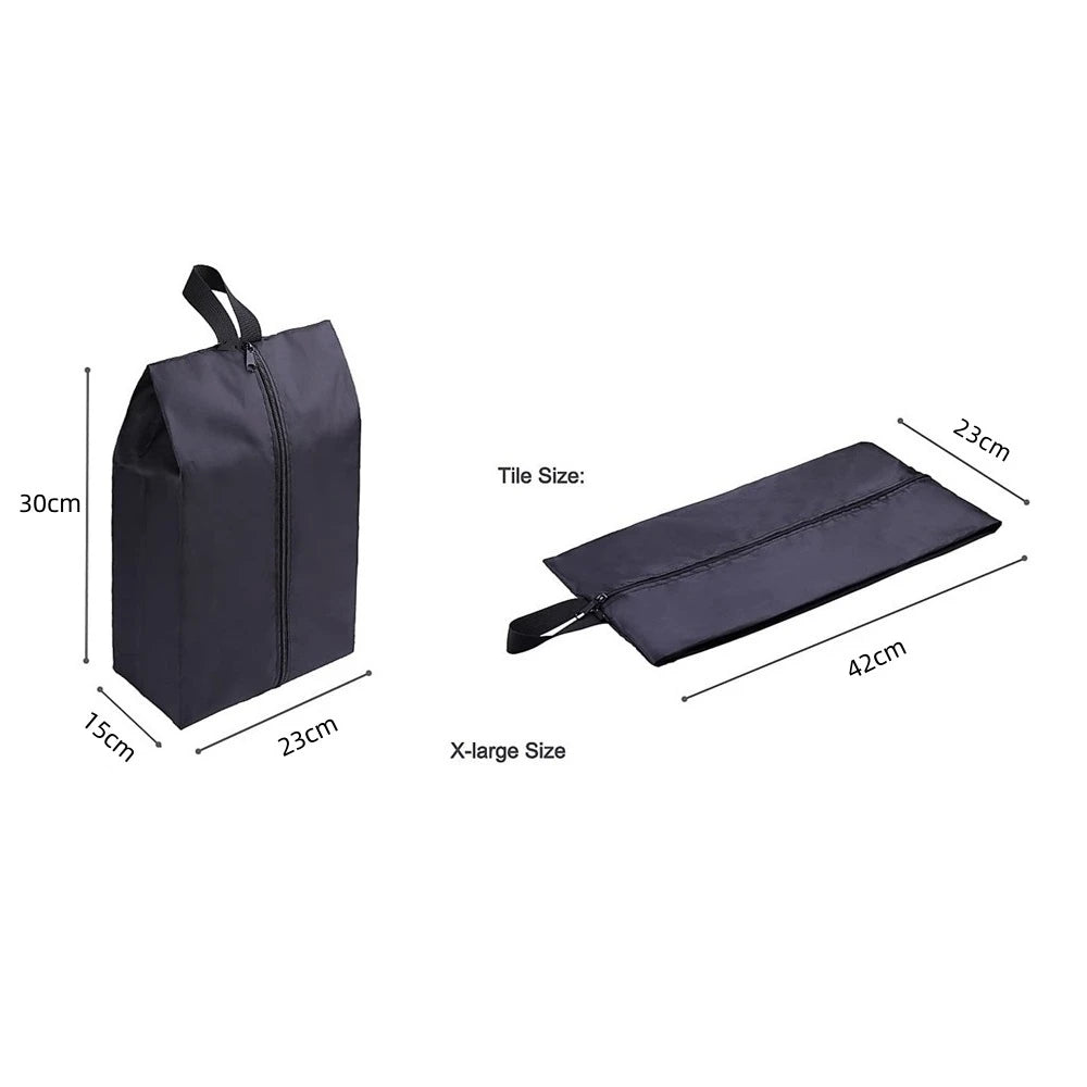 2 or 4 Pack Portable Nylon Waterproof Shoe Storage