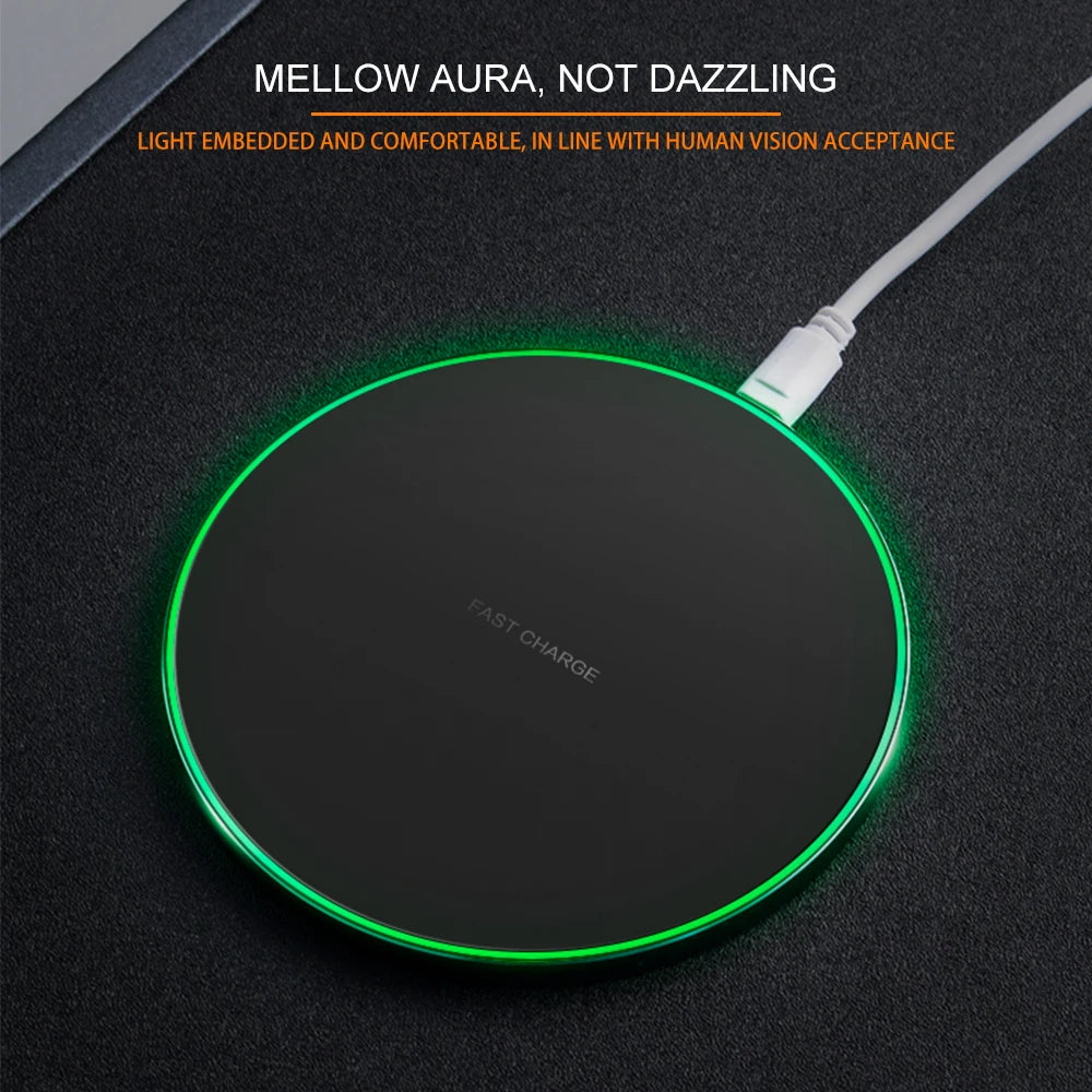 15W Type-C Wireless Charger Pad Receiver Kit For Samsung S20 S10 S9 S8 Wireless Adapter Coil For iPhone13 11 Pro 8 7 6S 6 5