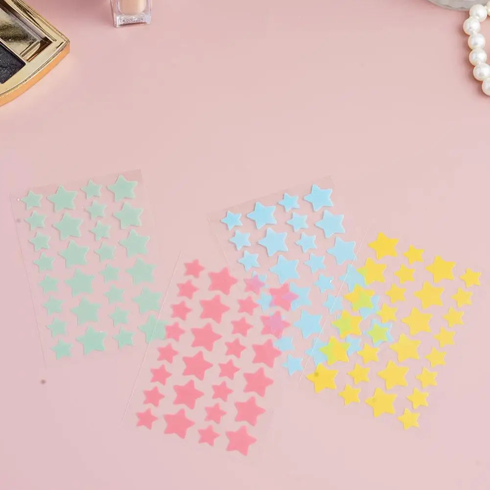 144Pcs/Set Star Pimple Patch Acne Colorful Invisible Acne Removal Skin Care Stickers Concealer Face Spot Beauty Makeup Tools