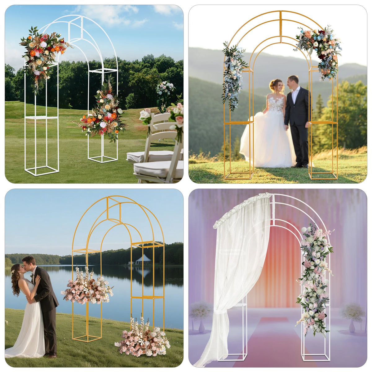 Three-dimensional Arch Wedding Stand