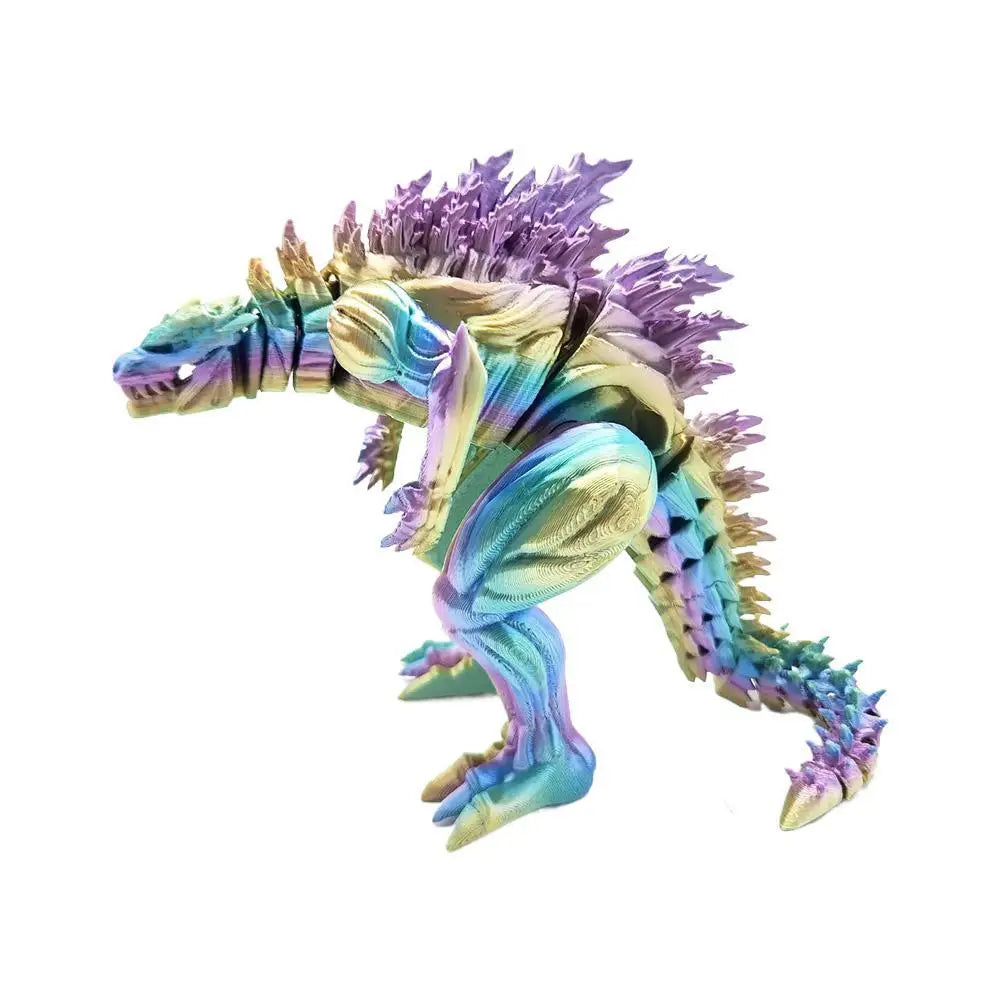 3D Printed Dragon Ornament Desktop Ornament 3D Big Mouth