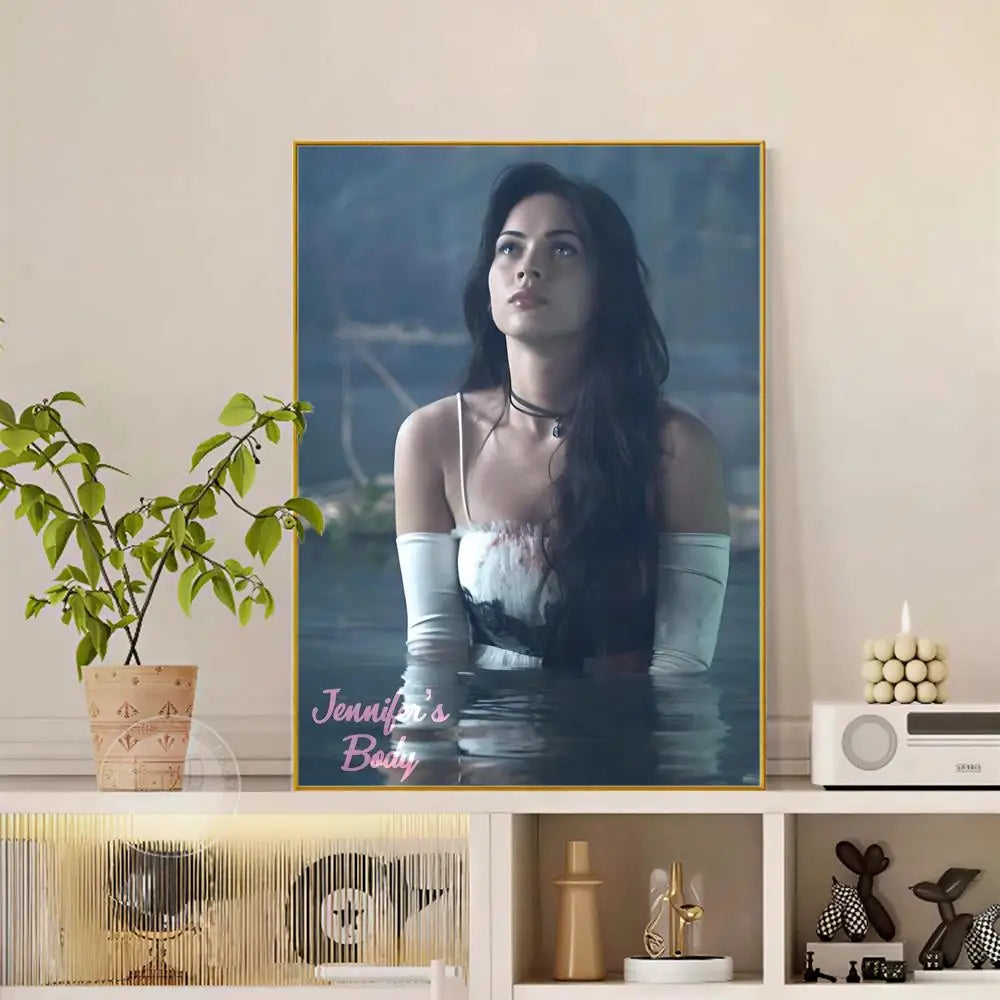 Pop Movie Jennifer Body Poster Versatile HD Waterproof Wall Art Self-Adhesive Decor for Any Space Ideal Gift