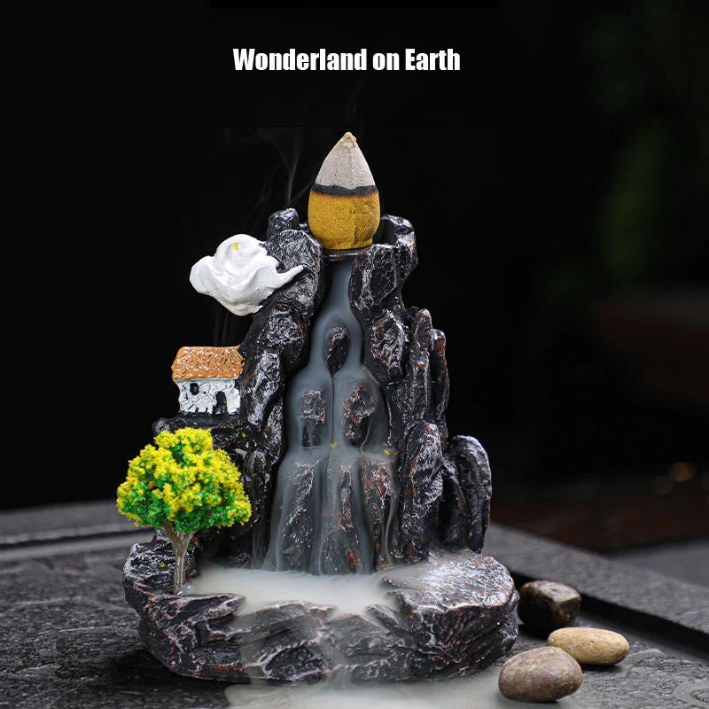 Waterfall Backflow Incense Burner