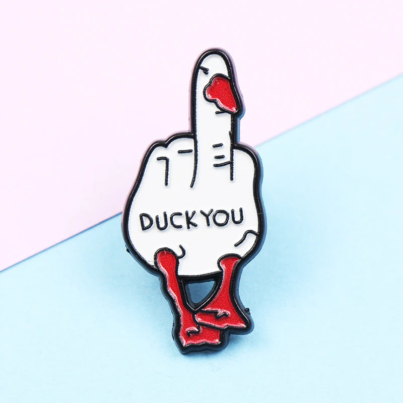 Cute Animal Series Enamel Brooch Alloy Pin Cartoon Kawaii Capybara Cat Dog Duck Pet Backpack Lapel Badge Jewelry Gift for Kids