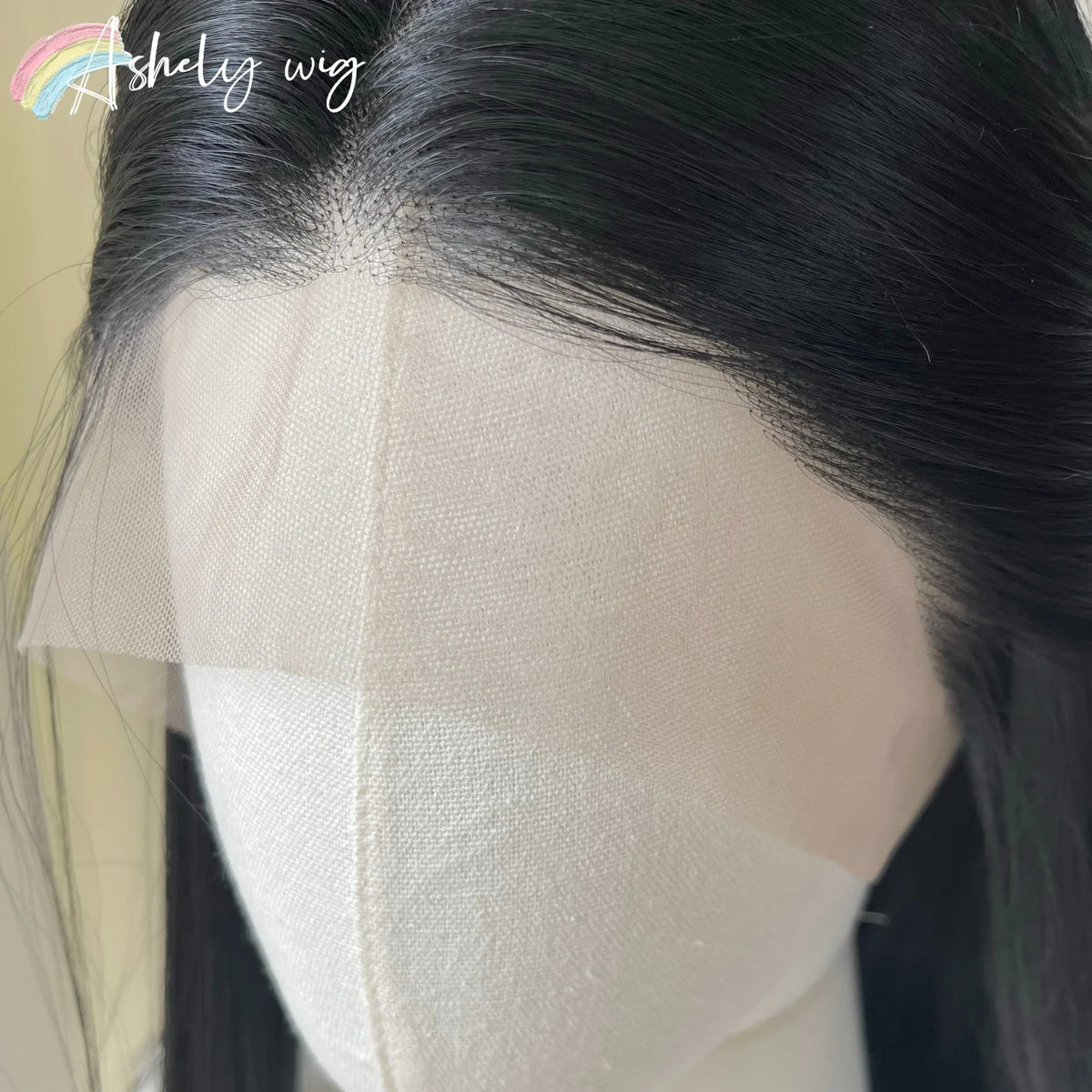 Black Wig 26inch 13x4 Lace Front Wig for Women