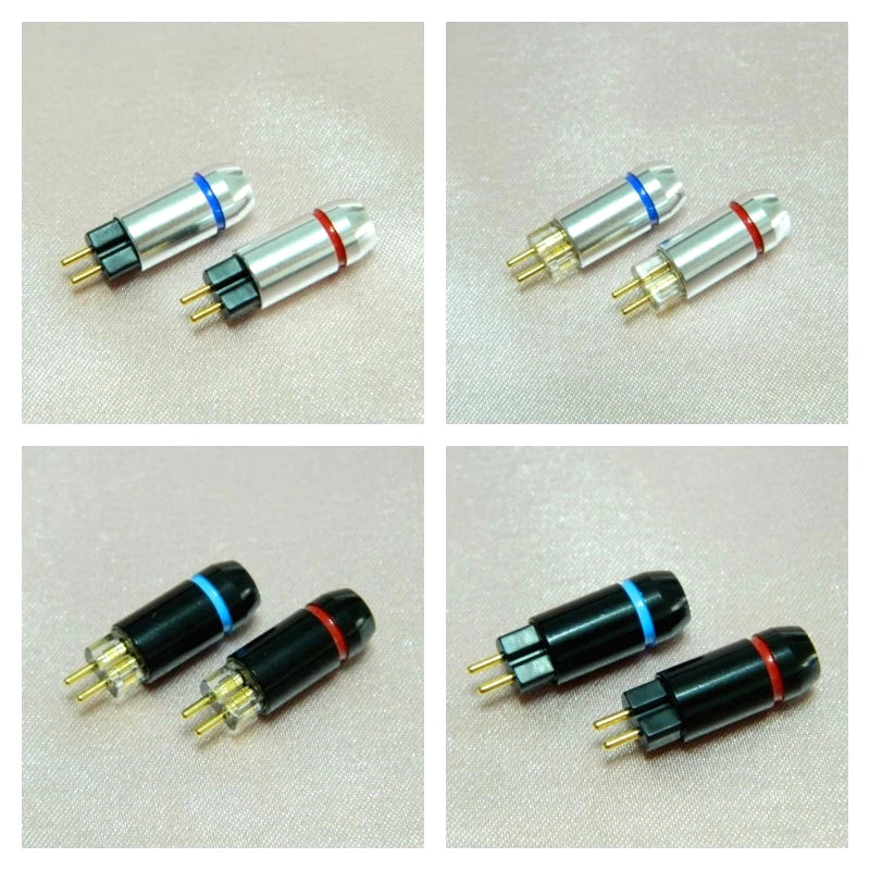 1/2/5pairs 2Pin 0.78mm Plug Audio Connector Headphone Terminal Soldering W4R UM3X UE18 JH16 ES3 Earphones Consumer Electronics