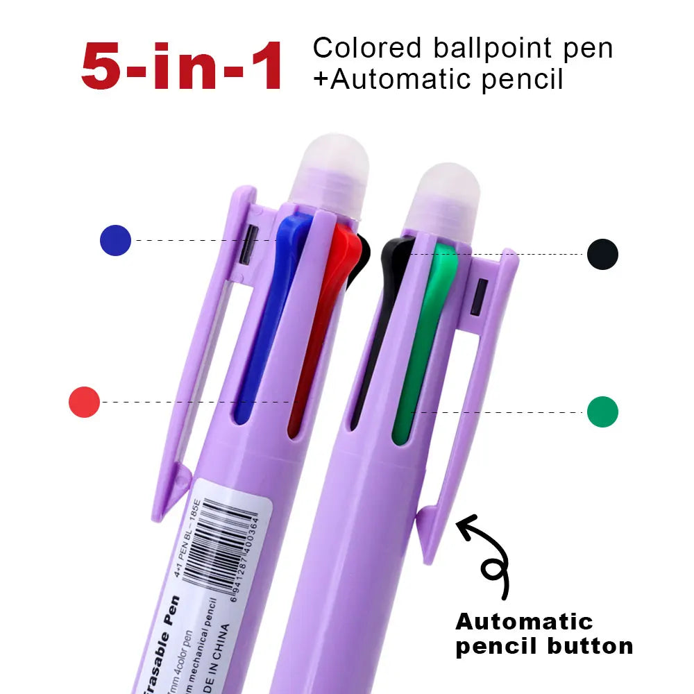 Creative 5-in-1 Multi-color Ballpoint Pens