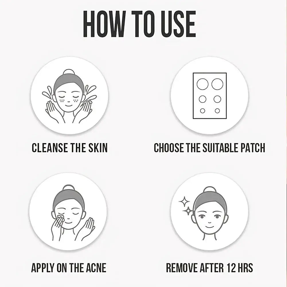 Acne Pimple Patch Invisible Waterproof Absorb Pus Acne Pimple Remover Tool Acne Cleaner Korean Skin Care Product