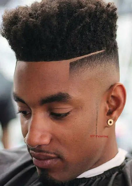 Fashion Man Hairstyle Model Hairdressing Poster Male Hair Design Canvas Painting Wall Pictures Salon Barber Shop Home Decor