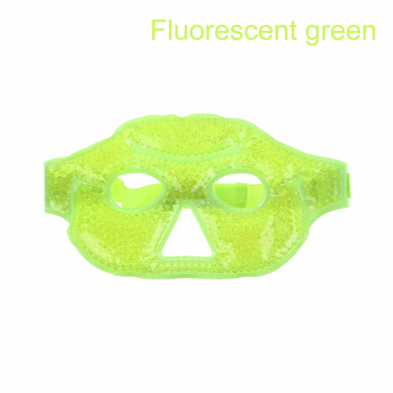 Reusable Cooling Eye Mask with Gel Beads - Cold Eye Compress for Puffy Eyes Stress Relief Dry Eye Relief SPA Skin Care Tool