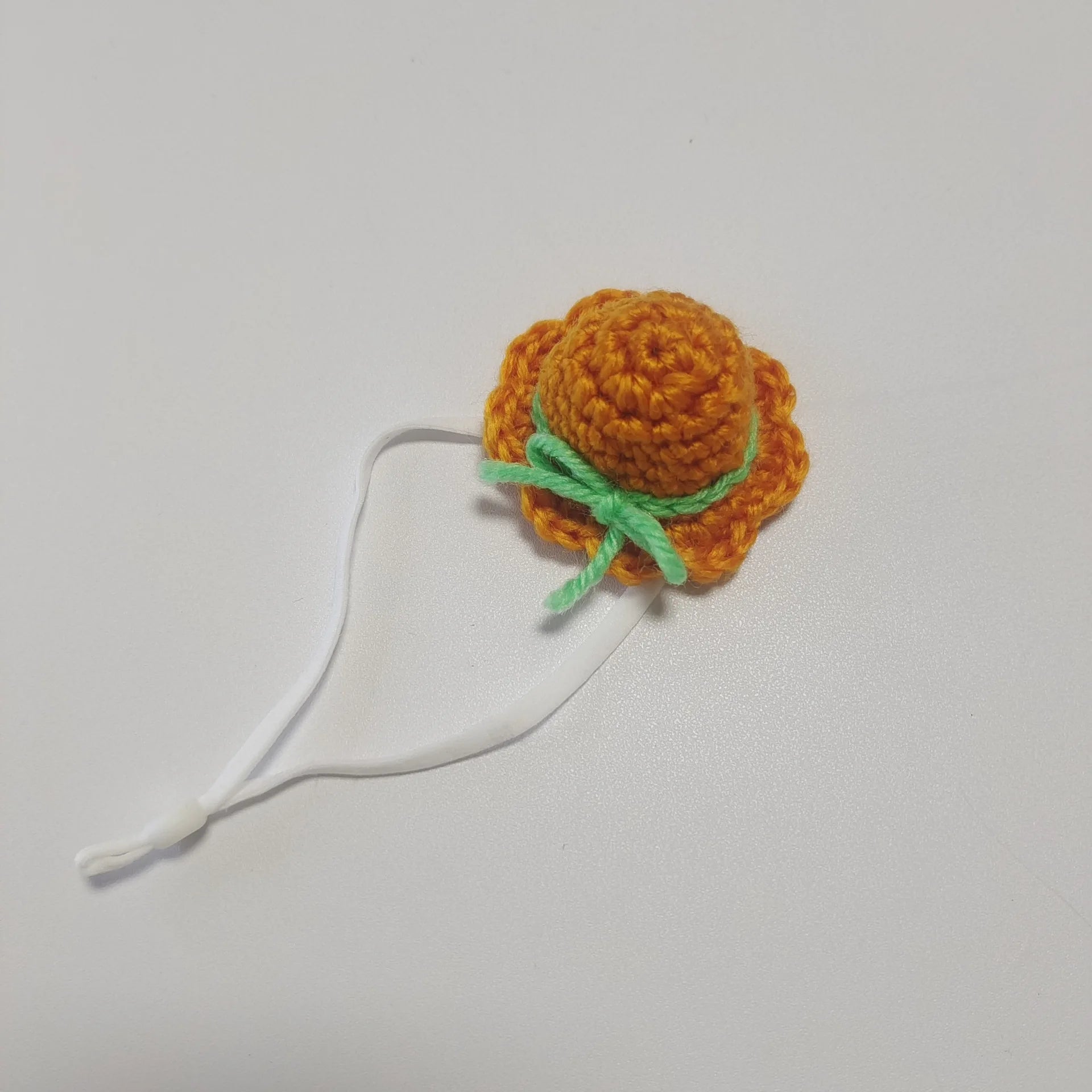 Cute Handmade Knitted Hat Hamster Decoration Chipmunk Guinea Pig Hamster Accessories Hamster Toy Supplies Small Pet Hat