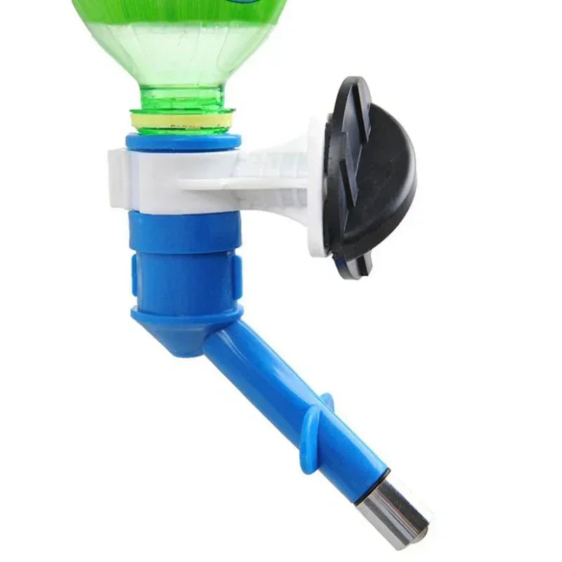 Ball-type Drinking Fountains Pet Dog Drinking Kit Hanging Water Bottle Head Pet Drinking Water Head for Dogs Cats Birds