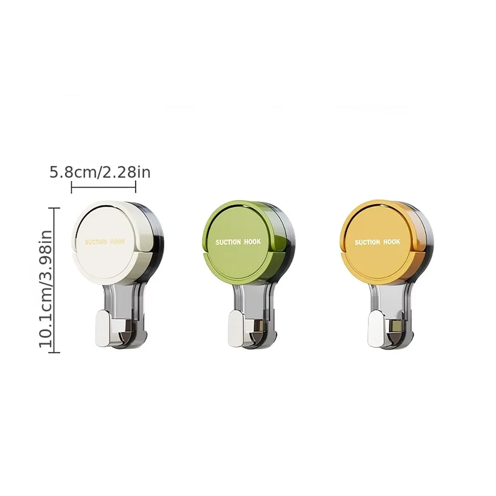 1PC Vacuum Suction Hook No Drilling Traceless Wall Hanging