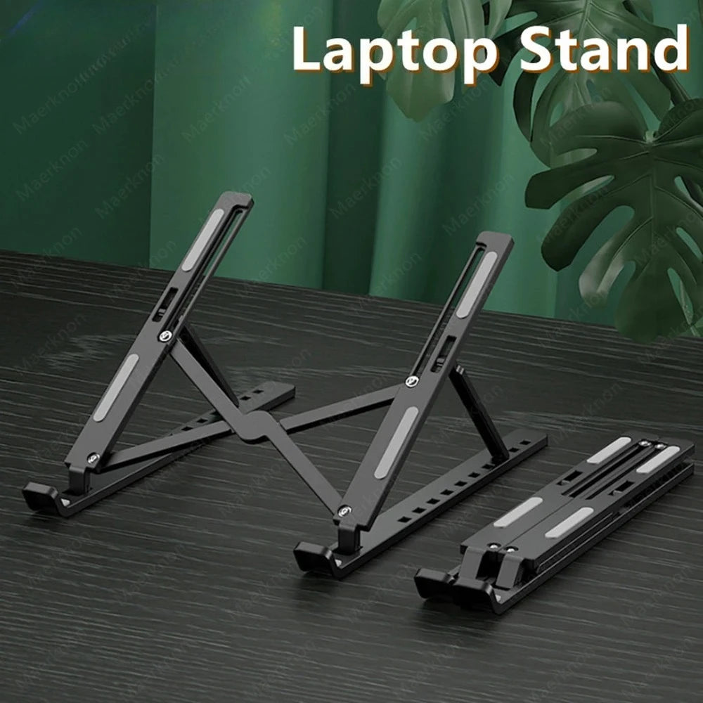 Portable ABS Foldable Laptop Stand Adjustable Notebook Bracket