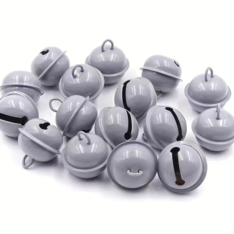 10-50pcs 17mm colorful Jingle Bells Iron Pendants Hanging Christmas Tree Ornaments Christmas Decorations Party DIY