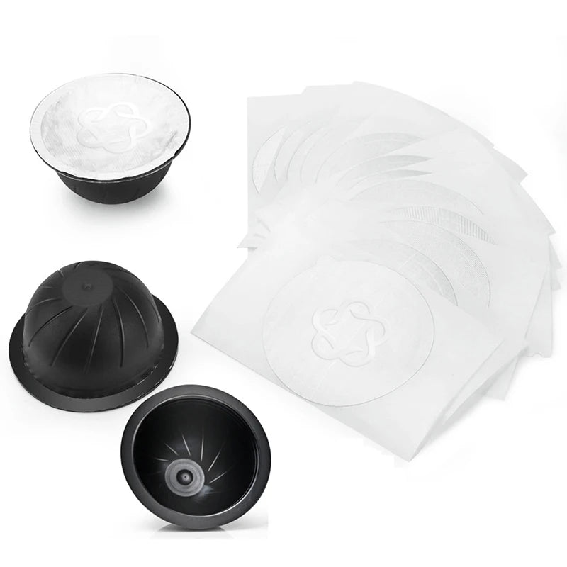 NEW 1pc Using Food Grade PP Coffee Capsule For Nespresso Vertuo Vertuoline Plus Refillable Pods About 60 Times