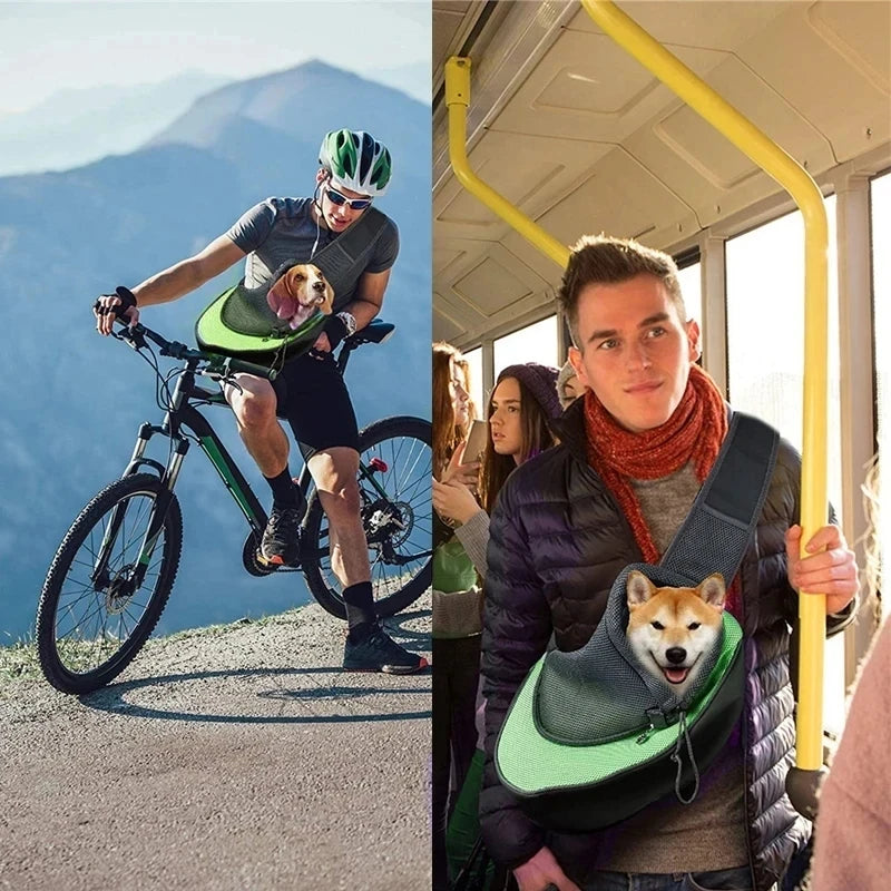 Hot pet backpack pet bag go out portable shoulder bag go out crossbody bag bag cat dog pet supplies