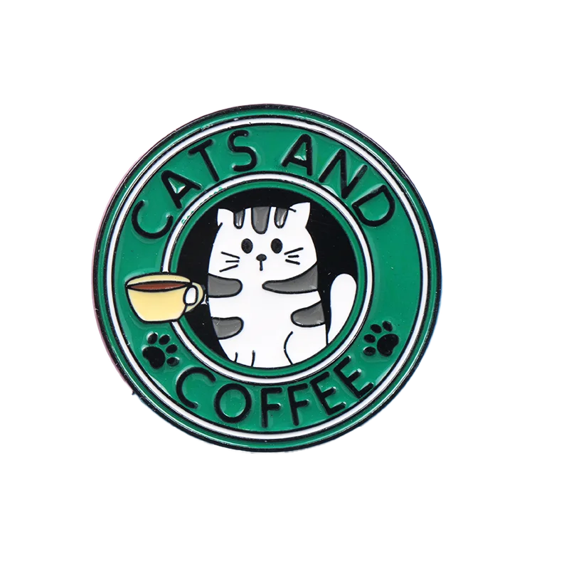 Cute Animal Series Enamel Brooch Alloy Pin Cartoon Kawaii Capybara Cat Dog Duck Pet Backpack Lapel Badge Jewelry Gift for Kids