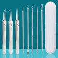 Stainless Steel 4/7/8pcs Acne Removal Tool Set - Blackhead
